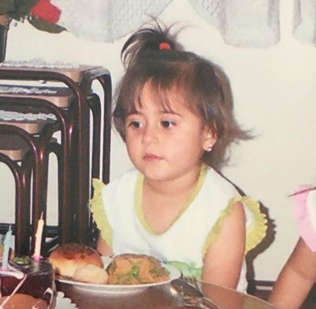 Hatice'nin çocukluk fotoğrafı